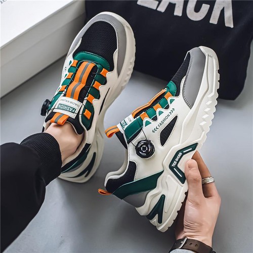 Korean Men’s Casual Sneakers – Soft, Non-slip, All-season Sport Running Shoes - Picture 19 of 26