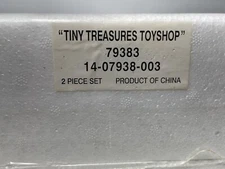 Presious Moments Hawthorn Chirstmas Village Tiny Treasures Toy Shop NIB Sealed