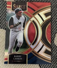 2024 Panini Select - Premier Level Barry Larkin #17 Red & Blue Prizm