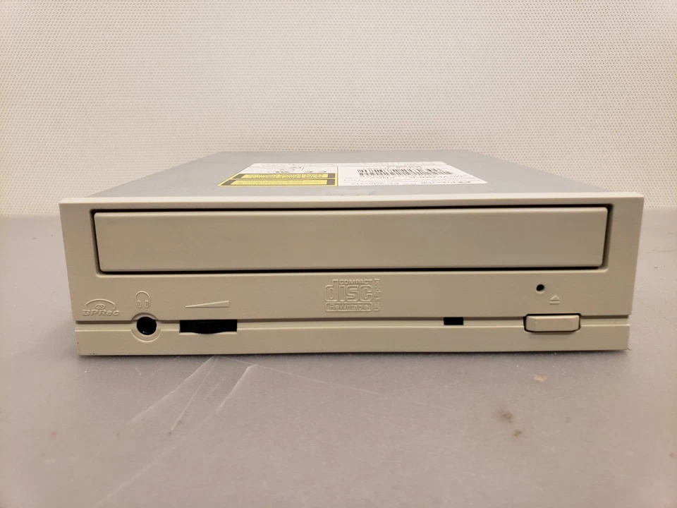 Unidad interna IDE Plextor CD-RW beige PX-W4824TA retro vintage *probada Foto 2 de 4