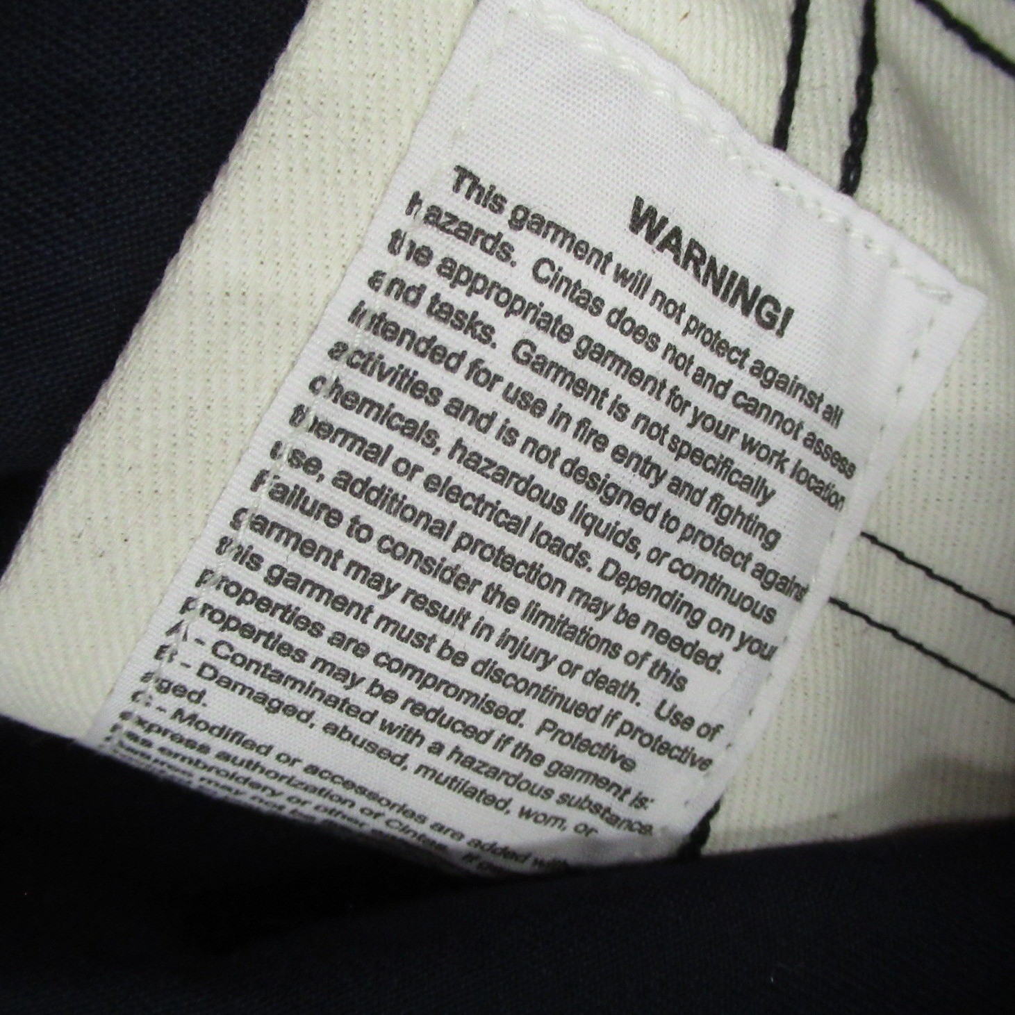 Carhartt FR Work Pants Mens 42x32 Navy Pockets Dungaree Fit Flame Resistant NEW thumbnail 4