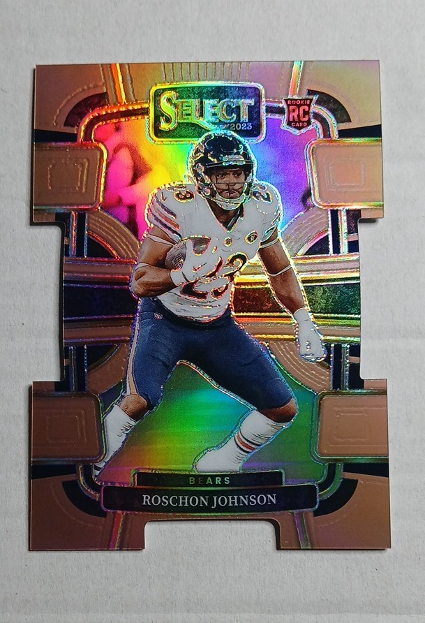 2023 Select - Concourse Roschon Johnson #19 Copper Prizm Die-Cut /299 Rookie