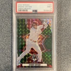 2022 Panini Mosaic Shohei Ohtani #164 Green Mosaic Prizm PSA 9 Baseball Card