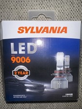 Sylvania 9006 Led Powersport Headlight Bulbs For Off-road Use Fog Lights 6000k