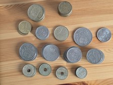Münzen Spanien Una Peseta Ptas Fußball Olympia 1992