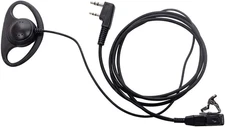 D Shape Earpiece Headset with Mic PTT Compatible with Baofeng UV-5R BF-888S BF-F