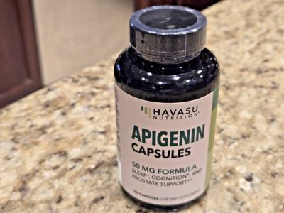 Hav Apigenin 50mg Non-GMO Sleep Supplement for Men Supports Sleep Cognition 12ct
