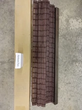 Chicology Cordless Natural Woven Bamboo Roman Shade Buffalo 31" x 64"