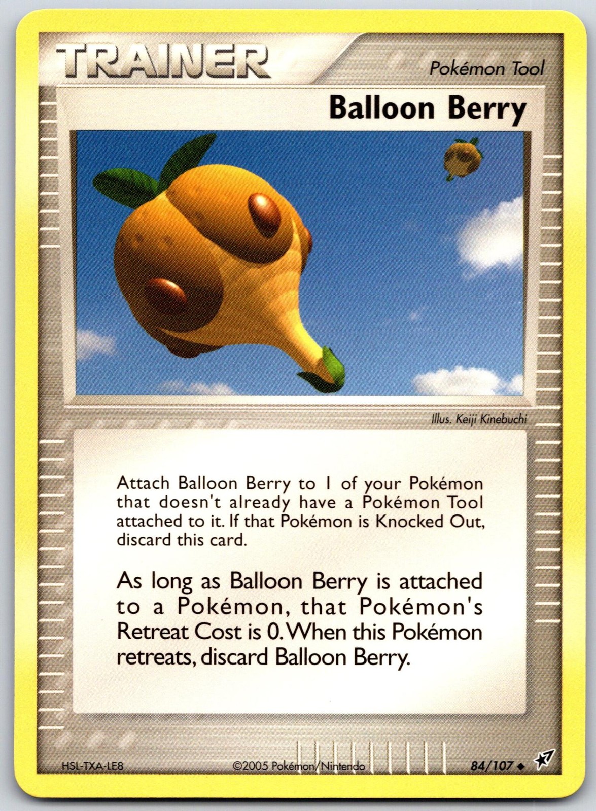 POKEMON DEOXYS BALLOON BERRY 84/107 UNCOMMON NON HOLO NM