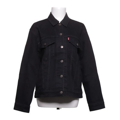Levi Strauss & Co, Jeansjacke, Herren, Größe: L, Trucker Jacket, Schwarz #BuB