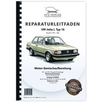 VW Jetta 1 Typ 16 1979-1984 PIC 2E3 Vergaser ZüNdanlage Reparaturanleitung