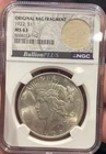 1922 Peace Silver Dollar NGC MS63 With Bag Fragment 🇺🇸