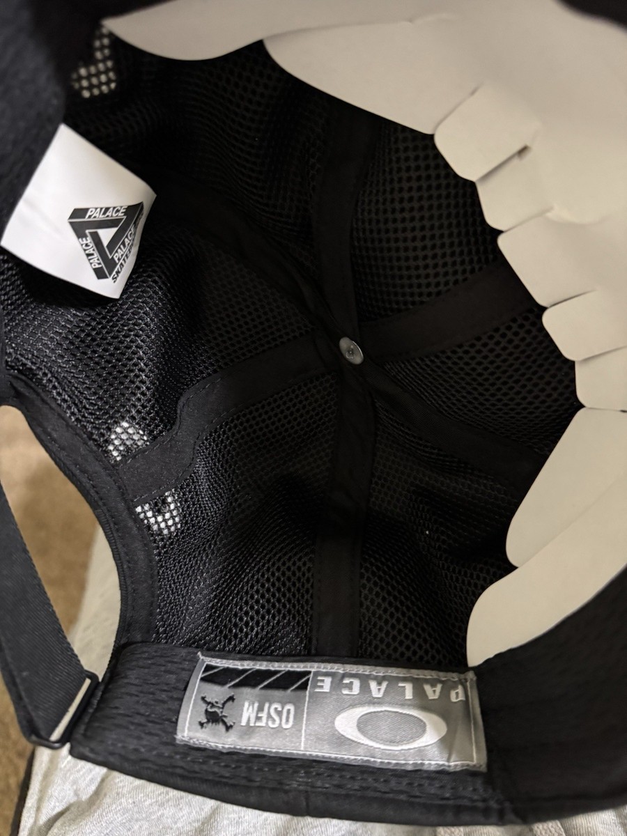 PALACE×OAKLEY 6-Panel \"Black / Silver\" Palace X Oakley 6 Panel Black/Silver Cap | eBay