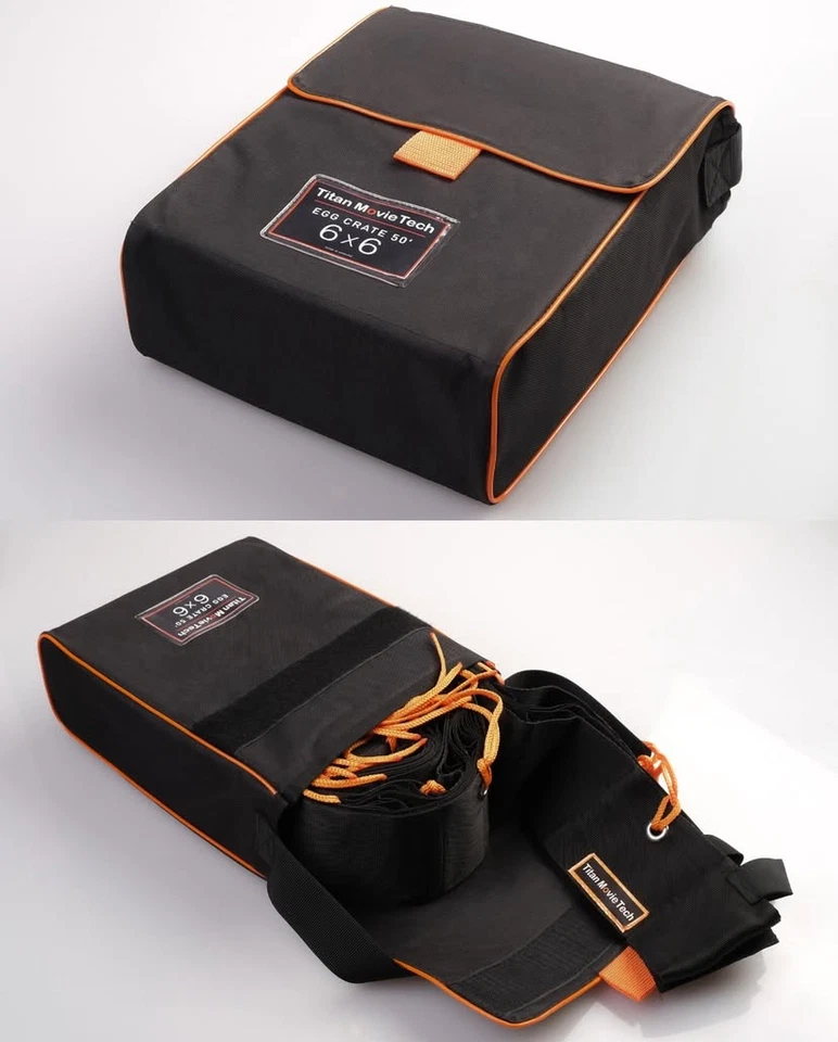 6x6 6x6ft 1.8x1.8m 50° Soft Egg Crate Fully Sewn with Carrying Case for U.S. - Image 2 of 4