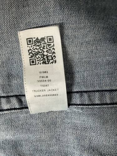 True Religion Acid Wash Denim Trucker Jacket Size Small Y2K Era - Picture 14 of 14