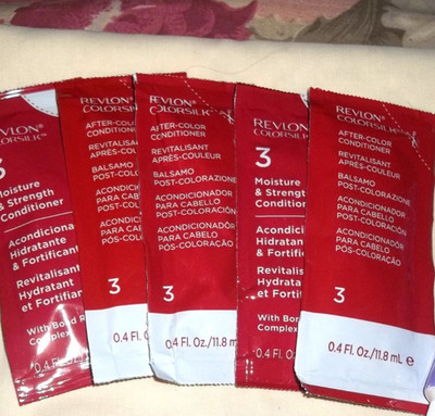 Buy 5 REVLON CONDITIONERS~~GET 1 FREE!~4 FL OZ EACH~W/ APPLE REVITALISANT!~