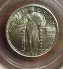 United States 1928-D PCGS MS65 Standing Liberty 25 cents