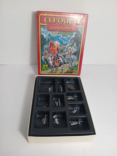Vintage Ral Partha ElfQuest Metal Figures Set 96-003 “Personalities” Partial Set