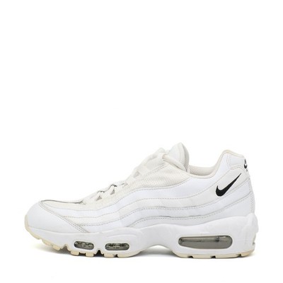 Nike Damen Air Max 95 Schuhe Weiß Mesh/Leder Low-Top Atmungsaktiv Sneaker EU 41