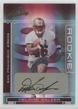 2006 Playoff Absolute Memorabilia Rookie 272/299 Delanie Walker #247 Auto z5i
