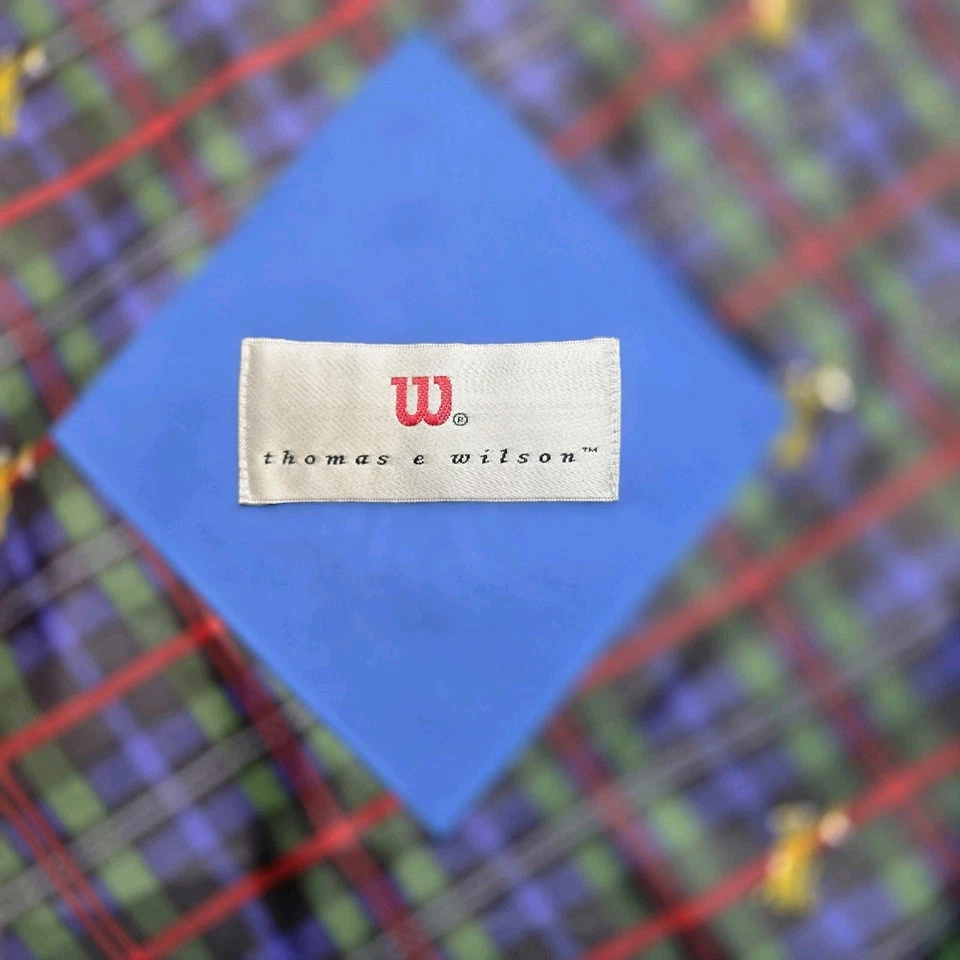 Chaqueta de golf Wilson para hombre grande azul cremallera completa manga larga cortavientos  Foto 4 de 4