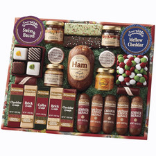 25 Holiday Favorites – Summer Sausage Meats and Cheeses, Assorted Chocolates, an