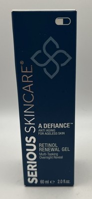 SERIOUS SKIN CARE A DEFIANCE RETINOL RENEWAL GEL 2oz Sealed NIB 60ml