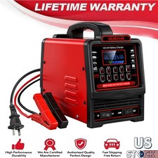 Heavy Duty Car Battery Charger 12v24v Smart Automatic Intelligent Pulse Repair-