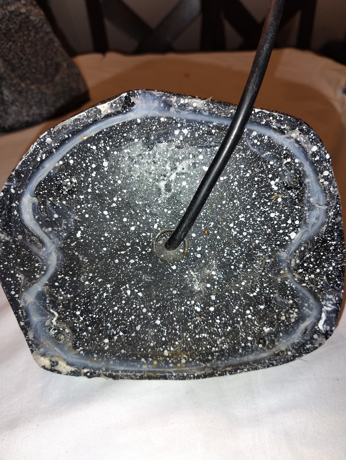 Theater Solutions Outdoor Granite Rock 2 Speaker Set Yard Spa 7 1/2" Tall