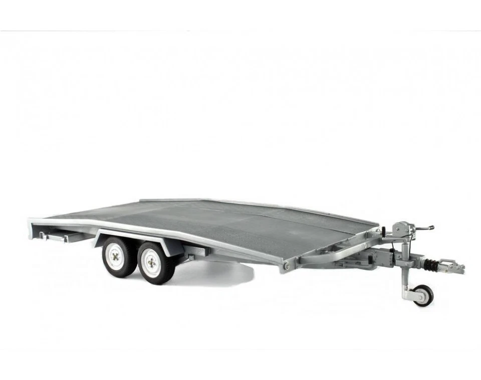 LAUDORACING-MODELS RIMORCHIO REMORQUE TRAILER Anhänger ELLEBI 1/24 LM111-24 - Photo 1/4