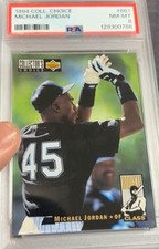 Upper Deck 1994 Rookie Class Michael Jordan #661 Rookie PSA 8 White Sox
