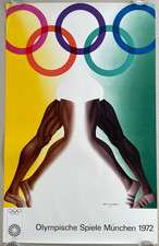 Poster Poster Allen Jones - Munich 1972 Olympic Pop Art England Painter Olympics