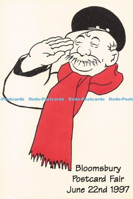 D282566 Bloomsbury Postkartenmesse 22. Juni 1997 Gedankenfabrik Ernest Naser Af