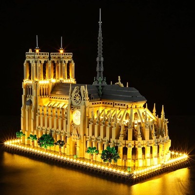 LED Light for 21061 Architecture Notre Dame Cathedral Building Blocks Model (...