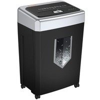 15-Sheet Cross Cut Paper Shredder for Office, Heavy Duty Shredder
