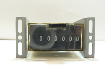 Sodeco RG166-42 24V Analog Counter 6-Digit Display with Reset