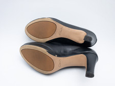 Ballerines Mocassins Clarks En Cuir Verni Brillant - Taille 38.5