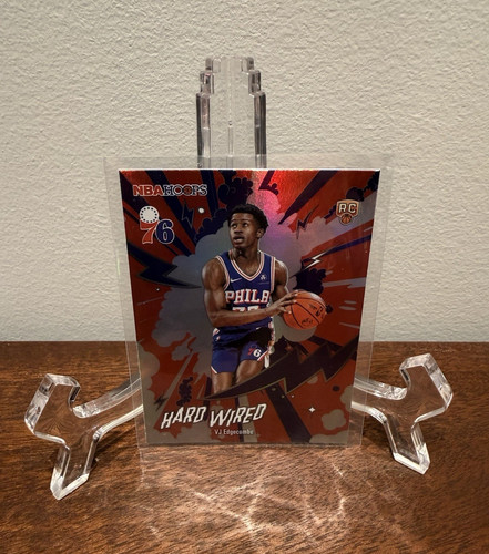 Topps 2026 NBA Hoops VJ Edgecombe Philadelphia 76ers RC Insert Hard Wired HW-23