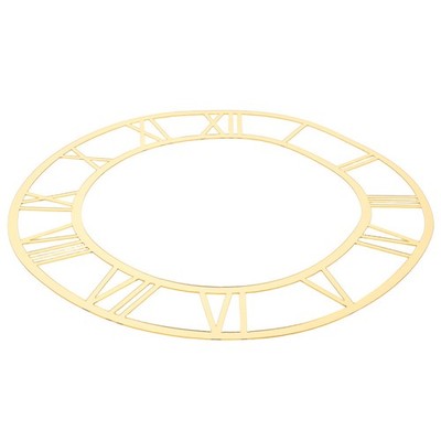 Diy Clock Frame Roman Numerals Wall Acrylic Mirror Dials Face Sticker