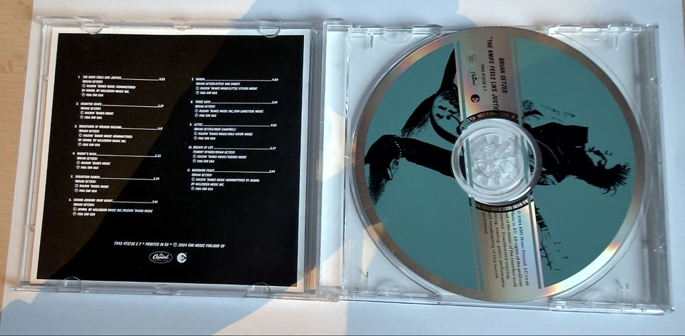 Brian Setzer – The Knife Feels Like Justice CD EU Pressung - Bild 2 von 4