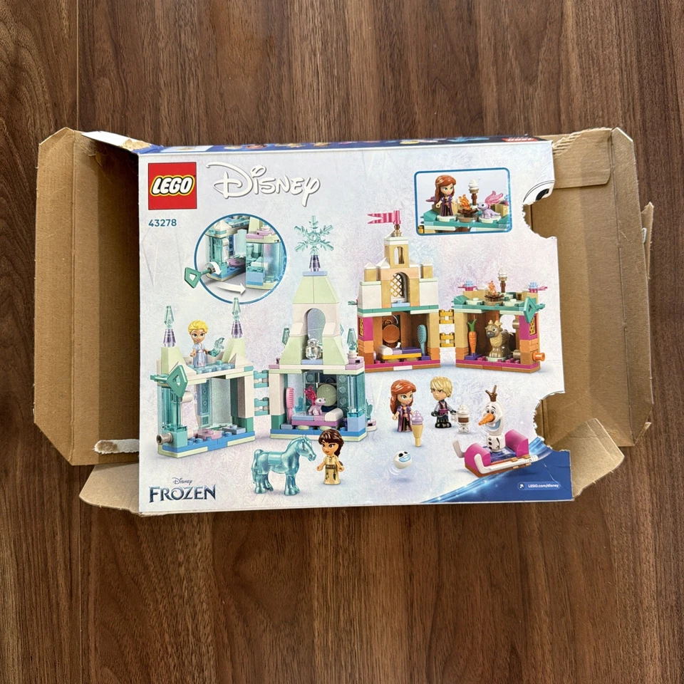 LEGO EMPTY BOX ONLY 43278 Disney Frozen Mini Arendelle Castle Elsa’s Ice Palace - Image 2 of 4