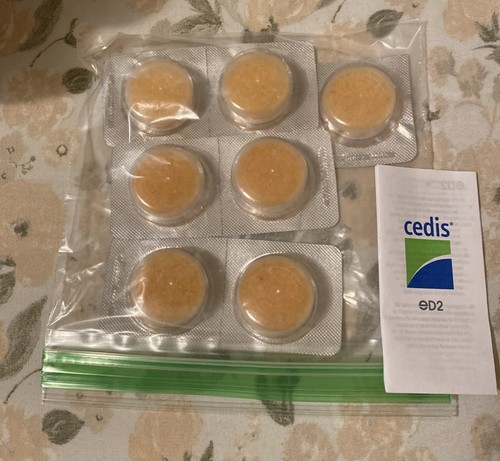 CEDIS DRYING CAPSULES FOR HEARING SYSTEMS AND EARMOLDS SEALED 7 CAPSULES - Picture 1 of 1