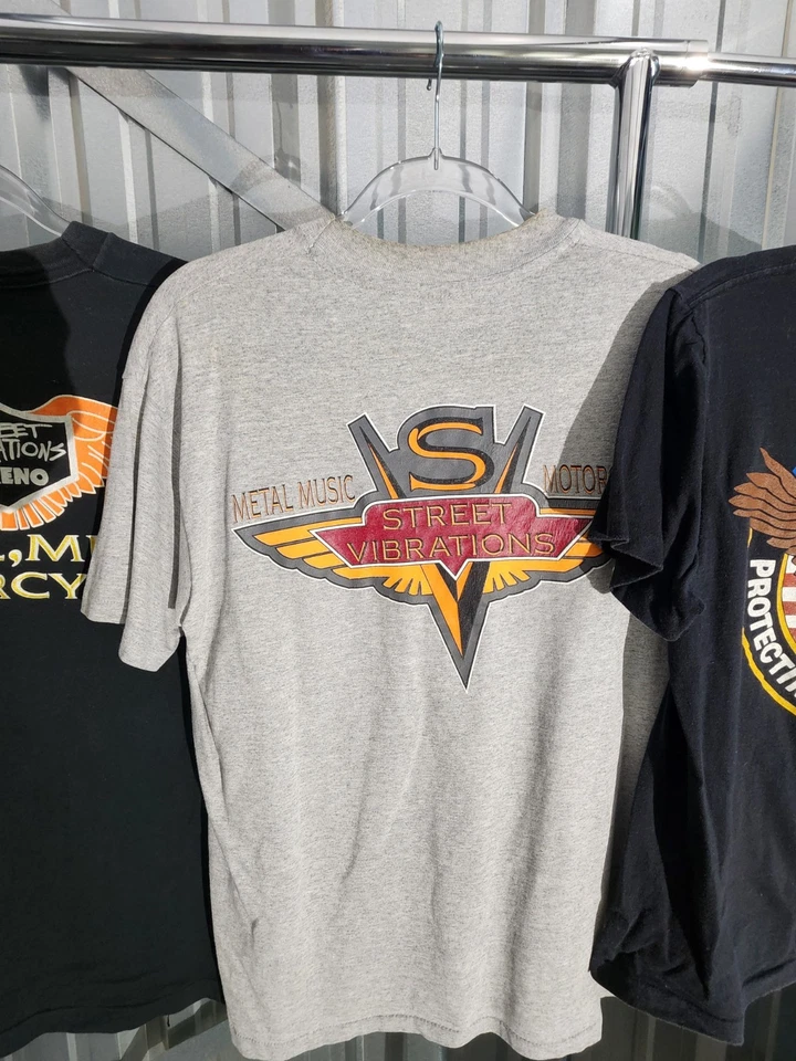 Винтажные байкерские рубашки M/L - Изображение 3 из 4