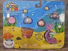 Disney Tsum Tsum Tswim N’ Tshimmer Collectable Set With Exclusive Figures New