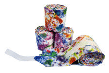 Fleece Polo Leg Wraps &ndash; Color Spatter&ndash; Miniature and Pony