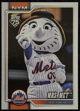 Mrs. Met Mascot 2026 Topps Series 1 Celebration #M-14 Mets