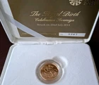 Gold Sovereign Celebration Of A British Royal Birth