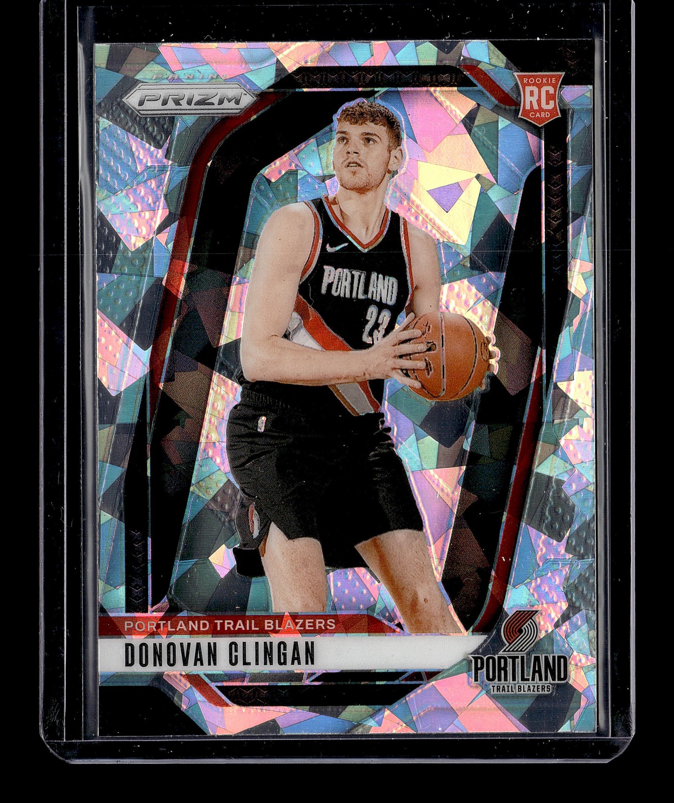2024-25 Panini Prizm Donovan Clingan Prizms Ice #221