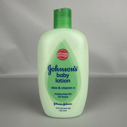 Johnson's Baby Lotion with ALOE and VITAMIN E 15 oz Discontinued 2011 *READ*