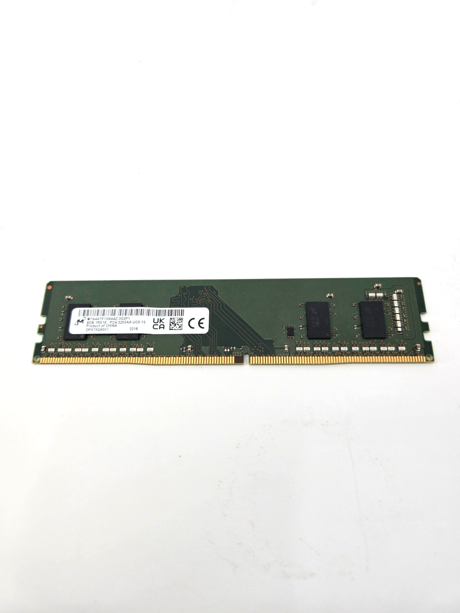 8GB Micron 合計16gb x2 PC4-3200AA 1RX16 8GB Micron SODIMM SO-DIMM MTA8ATF1G64HZ-3G2 1Rx8 PC4 3200 DDR4 メモリー